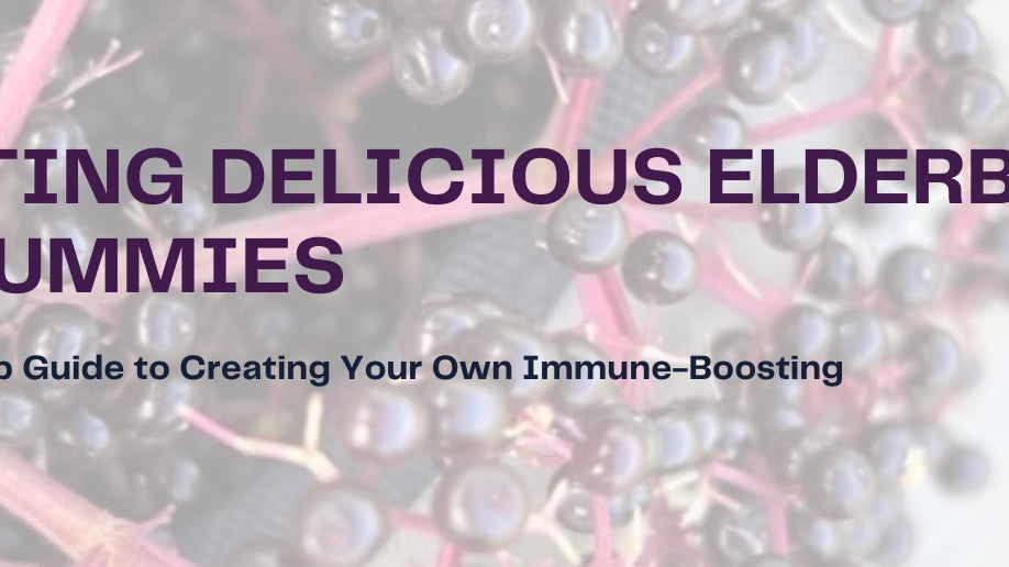 Delicious Elderberry Tea Gummies Recipe for Immune Support