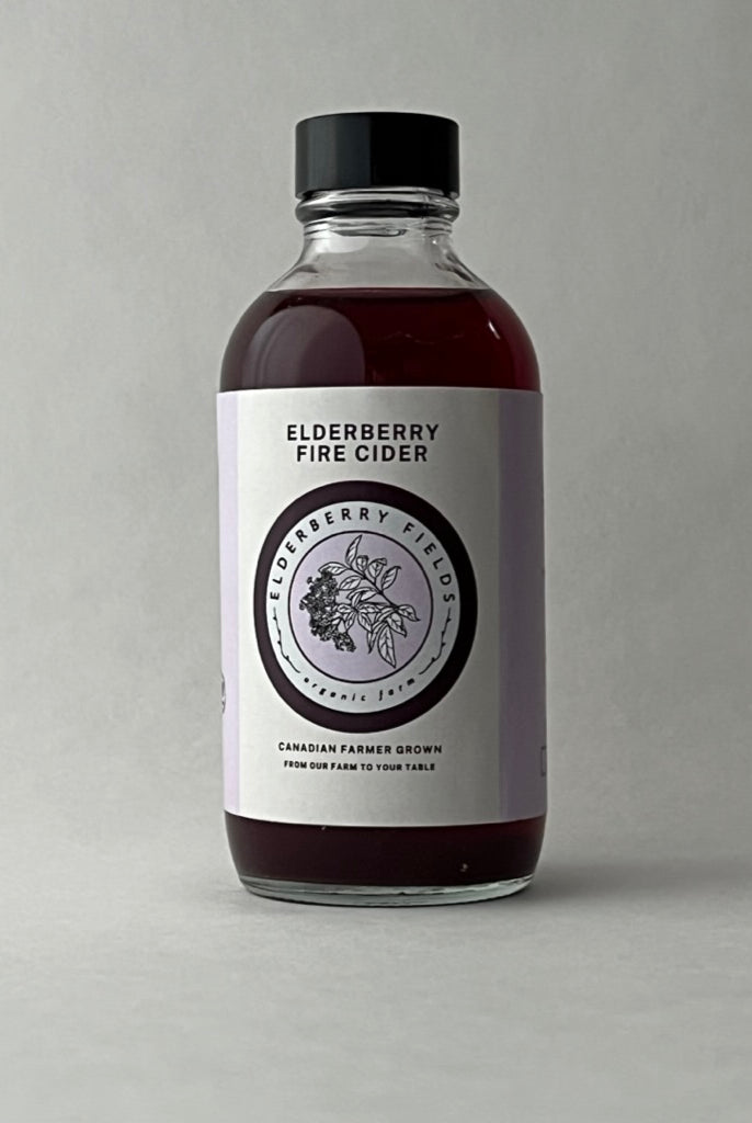 Elderberry fire cider for immunity