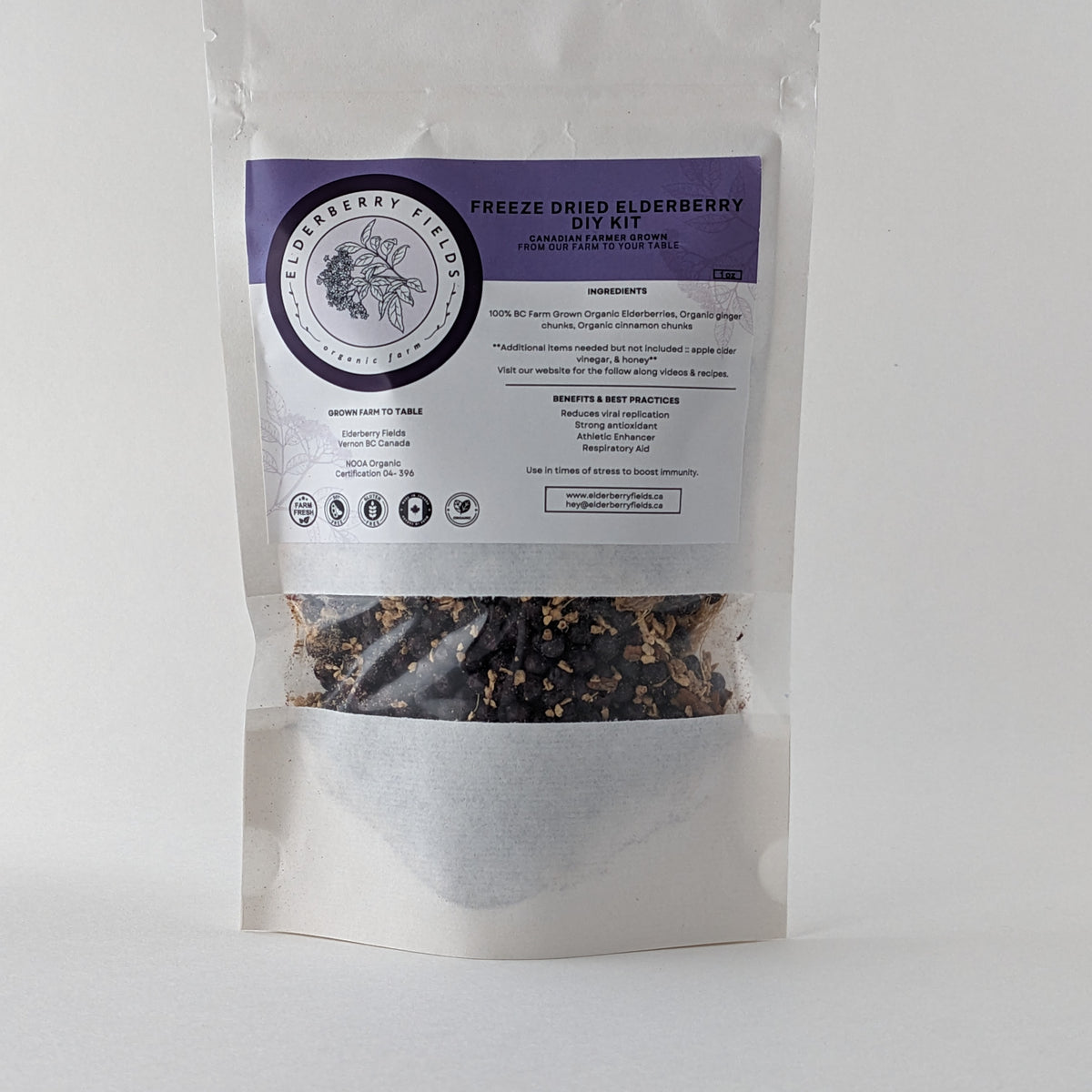 DIY Freeze Dried Elderberry Kit Elderberry Fields