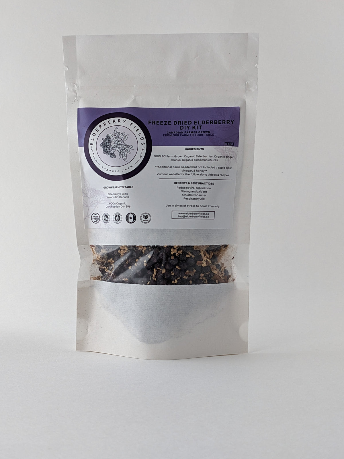 DIY Freeze Dried Elderberry Kit Elderberry Fields